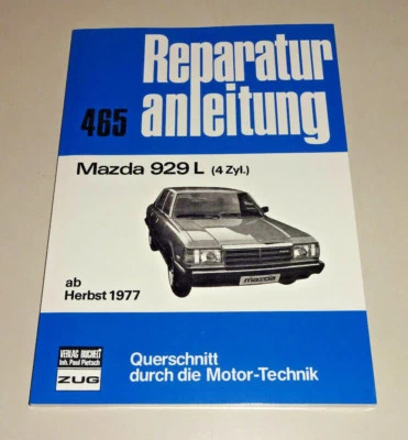 Manuale Di Riparazione Mazda 929 L - A Partire Dal 1977 - Immagine 1 di 2
