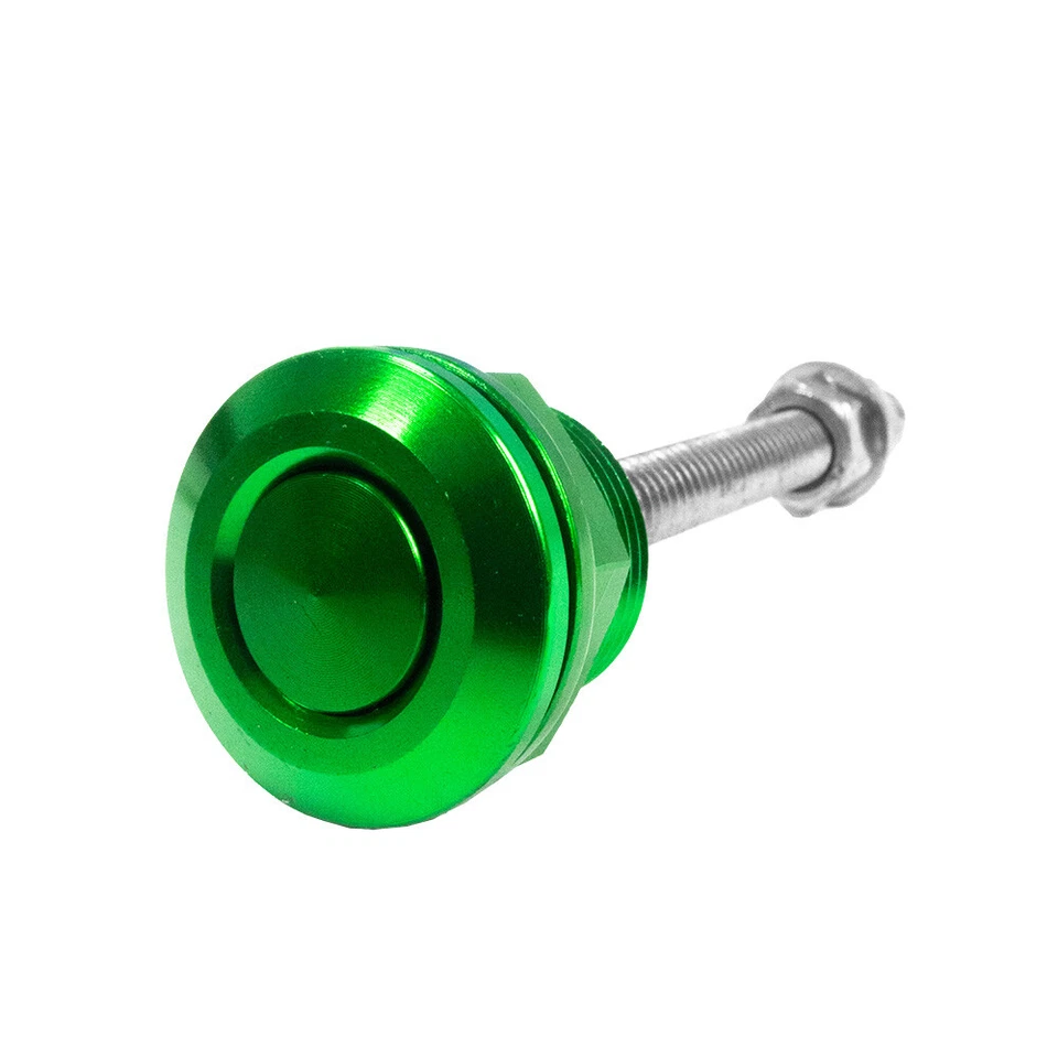 Druckverschluss Grün eloxiert Seitendeckel für Simson S50 S51 Schnellverschluss - Bild 1 von 1