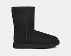 UGG CLASSIC SHORT II WOMEN'S WINTER BOOTS BLACK NEW WITH BOX