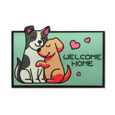 Welcome Mat Indoor Outdoor Floormats Non Slip Doormats - Image 1 of 4