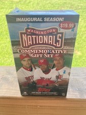 Washington Nationals Inaugural Season Commemorative Gift Set~Sealed--Free Ship