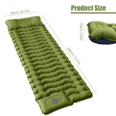 MARKENLOS Camping Isomatte Selbstaufblasend Luftmatratze Outdoor Campingmatte Matratze