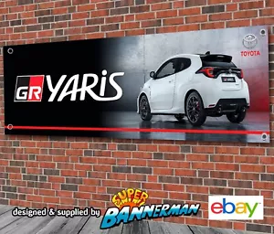TOYOTA GR Yaris Banner for Garage, Workshop, Showroom etc LARGE - Picture 1 of 2