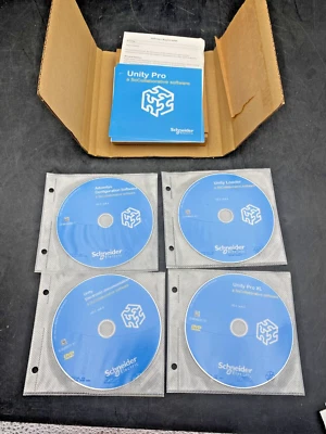 SCHNEIDER ELECTRIC UNITY PRO XL V6.0 + UNITY LOADER V2.2 + ADVANTYS CONFIGURATIO - Photo 1/2