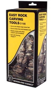 Woodland Scenics C1185 Easy Rock Carving Tools 3 Piece Set - Picture 1 of 2