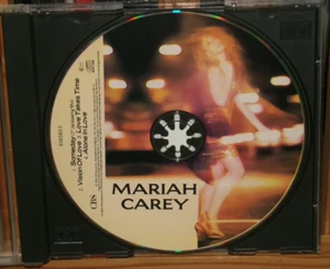 MARIAH CAREY SOMEDAY PICTURE DISC CD MAXI-SINGLE LOVE TAKES TIME VISION OF LOVE - Picture 1 of 6
