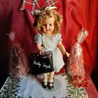 RARE VINTAGE ORIGINAL 1950s IDEAL 17" SHIRLEY TEMPLE DOLL