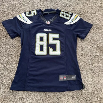 Camiseta deportiva Nike LA Chargers NFL Antonio Gates retro #85 juvenil talla 10/12 mediana  Foto 1 de 4