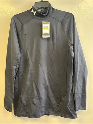 Under Armour 1366066 Para hombres UA ColdGear Camisa Simulada Ajustada Manga Larga Talla Mediana Foto 1 de 4