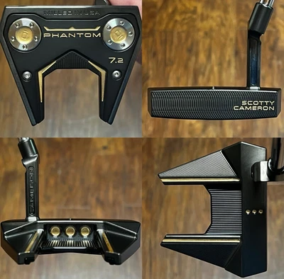 Scotty Cameron 2025 Phantom 7.2 Putter - Brand New - Xtreme Dark Finish - GLD - Image 1 of 4