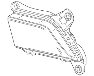 Genuine GM Fog Lamp Assembly 86787459 - Picture 1 of 3