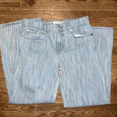 Levi Children’s Wide Leg Stripped Pant Size 10 - Image 1 of 4