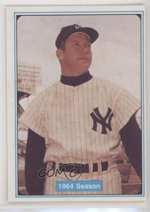 1982 ASA The Mickey Mantle Story Blue Back Mickey Mantle #52 HOF