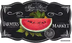 Imperial Collection Designer Matte Chad Barrett Art in Motion Wassermelonenmarkt - Bild 1 von 7