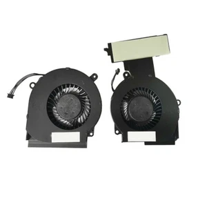 CPU Cooling Fan + GPU Fan For HP OMEN 15-dc0xxx 15-dc1xxx 15t-dc0xx 15t-dc1xx - Photo 1/5