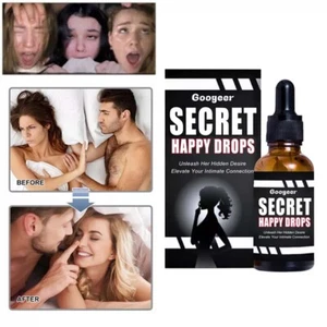 Secret Happy Drops,Pleasure Peak-Oral Drops,Enhancing Sensitivity For Women - Picture 1 of 23