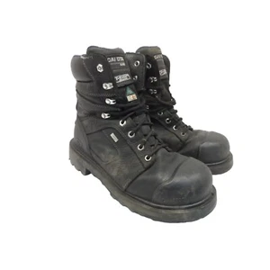 Bota de Trabajo DAKOTA Para Hombre 557 8" Puntera de Acero Placa de Comp HD3 Vibram Negra Talla 8.5M - Imagen 1 de 7