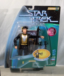 Q Star Trek: The Next Generation 1998 Warp Factor Series 1 Action Figure MOC - Picture 1 of 2
