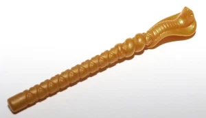 Lego Pearl Gold Cobra Pharaoh's Staff Minifig Utensil - Picture 1 of 1