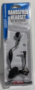 Sanyo Handsfree Headset Ear Bud Design - Brand New - Picture 1 of 3