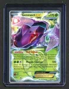 Genesect EX 11/101 Ultra Rare 2013 Plasma Blast Promo New Pokemon Card - Picture 1 of 2
