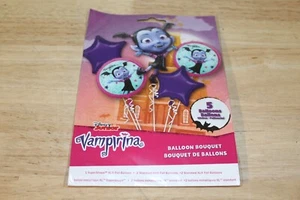5 Foil Balloon Bouquet Disney Junior Vampirina for Birthday Party Celebrations - Picture 1 of 1
