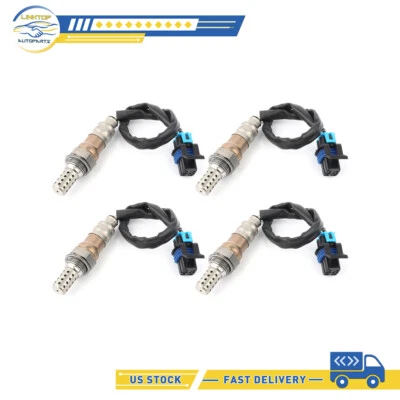 For 2012-2015 Chevrolet Caprice 3.6L O2 02 Oxygen Sensor Heated 4pcs Front Under - Image 1 of 4