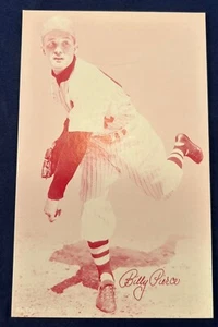1980 Hall Of Fame Billy Pierce RED Exhibit Card, Chicago White Sox - Picture 1 of 6