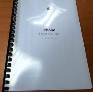 APPLE IPHONE 6 IOS 8 PRINTED INSTRUCTION MANUAL USER GUIDE 180 PAGES A4