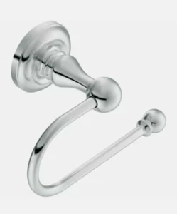 Moen BP6980 Chrom Madison Toilettenpapierhalter mit einem Pfosten offene Box - Bild 1 von 5
