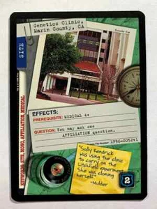 GENETICS CLINIC, MARIN COUNTY, CA 1996 X-Files CCG Common HP #XF96-0052 v1 - Picture 1 of 2