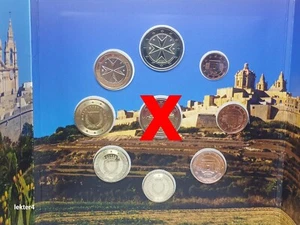 MALTA SERIE 2025 BU - 8 VALORES - DESDE 1 CÉNTIMO A 2 EUROS - Imagen 1 de 1