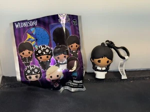 Monogram Pilgrim Wednesday Addams 3D Figural Bag Clip Keychain Series 3 - Picture 1 of 1