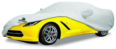 2015-2020 Chevrolet Colorado Crew Cab Custom Fit White Tyvek Outdoor Car Cover - Image 1 of 4