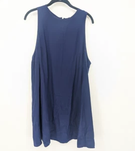 Amanda Uprichard Dress Womens Large Blue 100% Silk Cocktail Event Wedding Casual - Picture 1 of 12