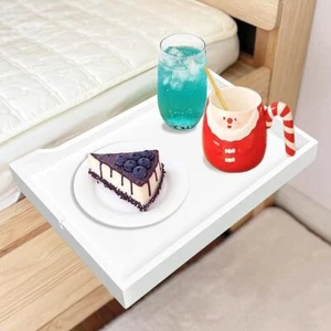 Bedside Shelf, Bunk Bed Shelf Clip On Nightstand Snack Organizer, Bed Side Table - Picture 1 of 12