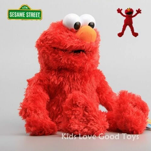 Sesame Street Elmo Plush Hand Puppet Play Games Doll Toy Puppets New Cover