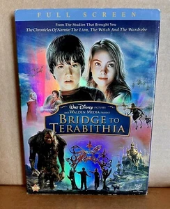 Bridge to Terabithia (DVD, 2007) Fullscreen Josh Hutcherson Authentic Disney-New - Picture 1 of 3
