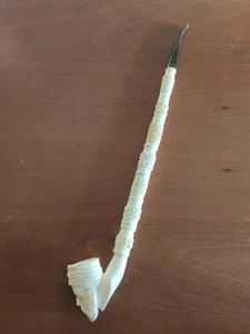Pipa Lunga In Schiuma Di Mare Smontabile NUOVA - Foto 1 di 12