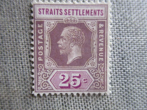 Straits Settlements, Scott#194, MH Cover