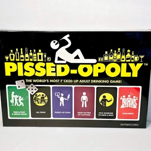 Pissed-opoly Adult Board Game Drinking Game Sealed - FREE! POST!🧳 - Picture 1 of 4