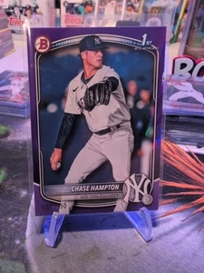 Béisbol Bowman 2025 púrpura 059/250 1st Bowman Chase Hampton ~ BP-57 - Imagen 1 de 2