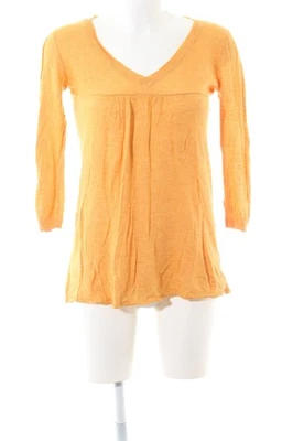 SPRINGFIELD Strickpullover Damen Pullover Gr. DE 38 blassgelb Casual-Look - Bild 1 von 4