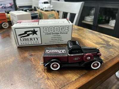 JCPenney 1936 Dodge Pickup Die-Cast Coin Bank by Liberty Classics (SpecCast) - Image 1 of 4