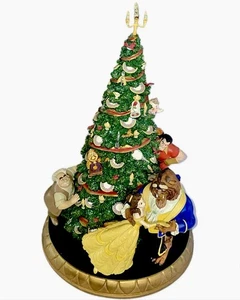 The Beauty and The Beast Christmas Tree Disney Danbury Mint Limited Edition - Picture 1 of 17