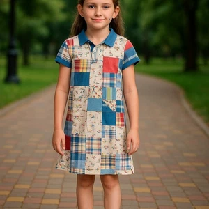 Polo Ralph Lauren Polo Shirt Dress Girls 6X - Picture 1 of 4