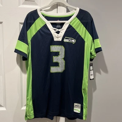 Camisa Seattle Seahawks Wilson para mujer XL - Nueva con etiquetas Foto 1 de 4