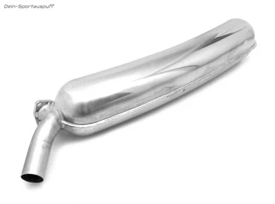 Escape deportivo Eisenmann Porsche 911 modelo G (1974 - 1989) 1x60mm redondo afilado Foto 1 de 3