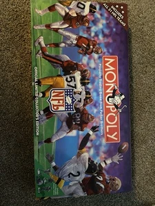 Vintage NFL Monopoly Game 1998 Official Limited Collectors Edition Complete - Picture 1 of 10