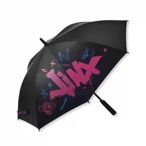Arcane: League of Legends Jinx Regenschirm langer Griff Projektionsschirm Weihnachtsgeschenk - Bild 1 von 11
